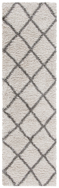 Safavieh Hudson Shag Sgh222D Ivory/Grey Area Rug