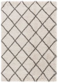 Safavieh Hudson Shag Sgh222D Ivory/Grey Area Rug