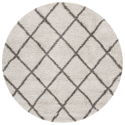 Safavieh Hudson Shag Sgh222D Ivory/Grey Area Rug