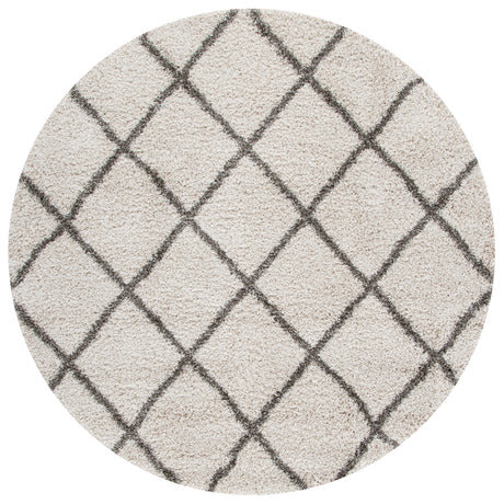 Safavieh Hudson Shag Sgh222D Ivory/Grey Rugs.