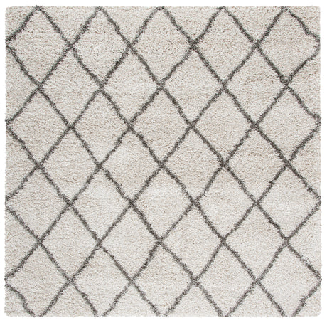 Safavieh Hudson Shag Sgh222D Ivory/Grey Rugs.