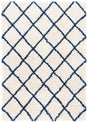 Safavieh Hudson Shag Sgh222E Ivory/Navy Rugs.