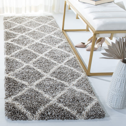 Safavieh Hudson Shag Sgh222F Grey/Ivory Area Rug