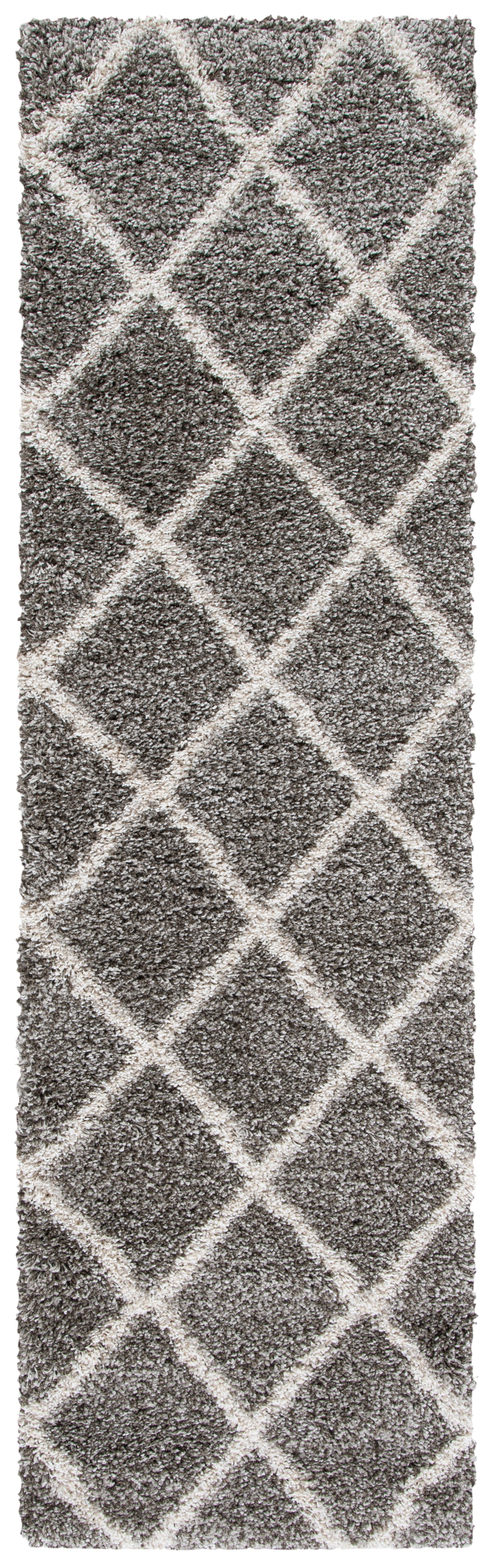 Safavieh Hudson Shag Sgh222F Grey/Ivory Area Rug