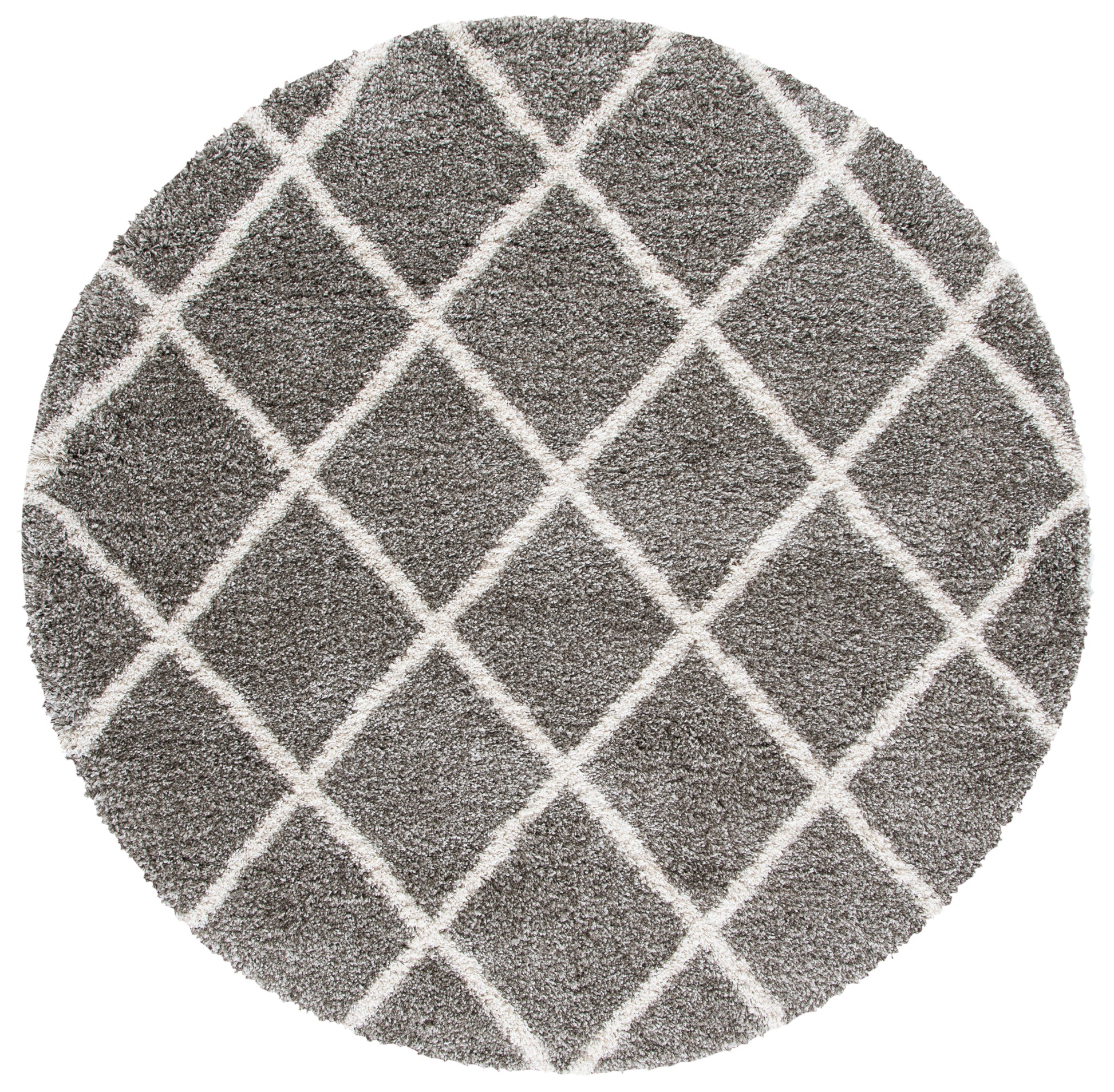 Safavieh Hudson Shag Sgh222F Grey/Ivory Area Rug