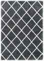 Safavieh Hudson Shag Sgh222G Dark Grey/Ivory Rugs.