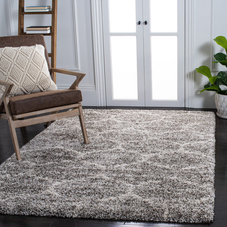 Safavieh Hudson Shag Sgh265F Grey/Ivory Rugs.