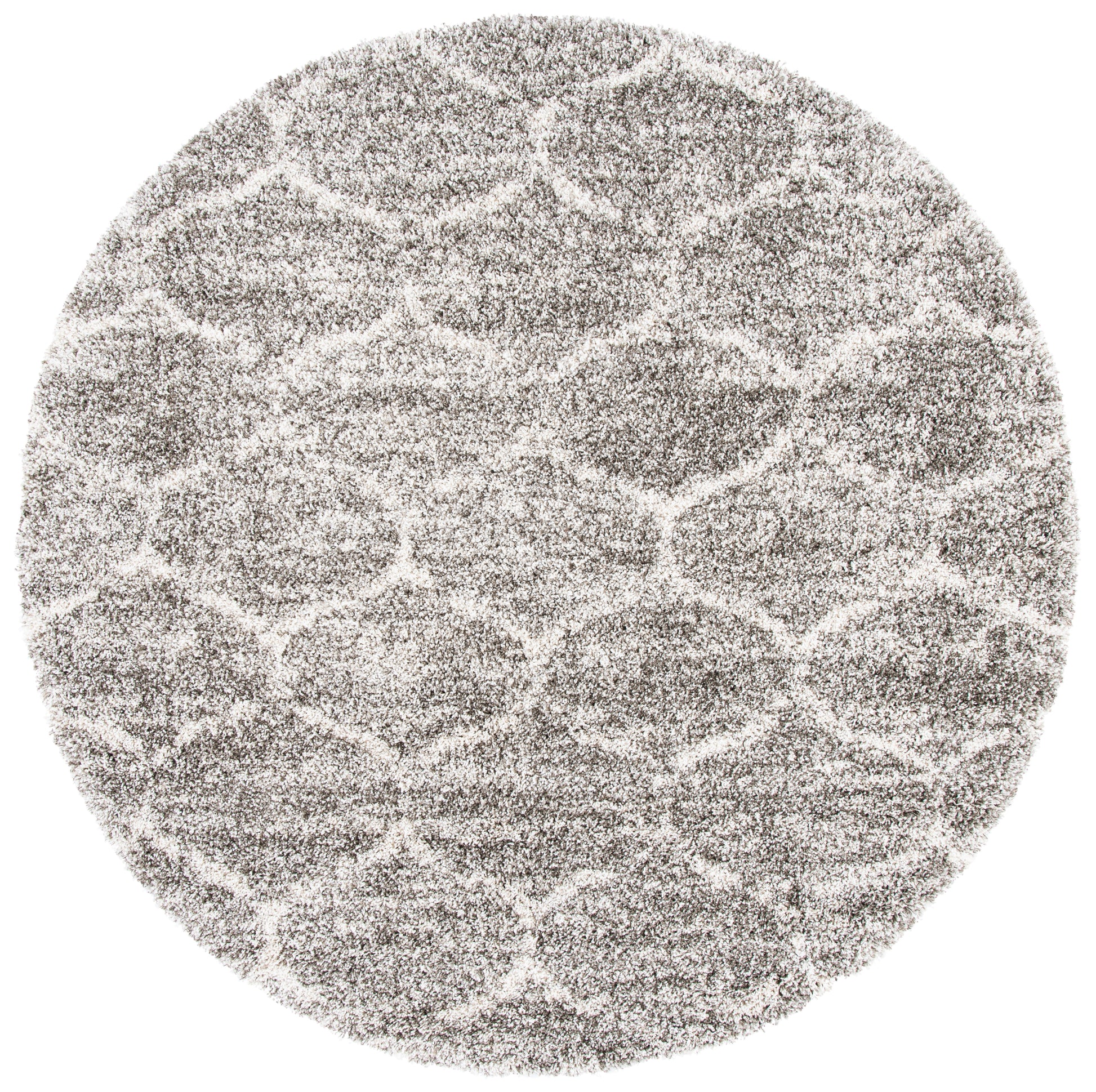 Safavieh Hudson Shag Sgh265F Grey/Ivory Area Rug