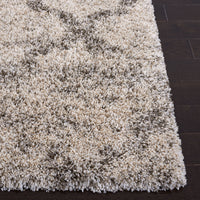 Safavieh Hudson Shag Sgh269A Ivory/Grey Area Rug