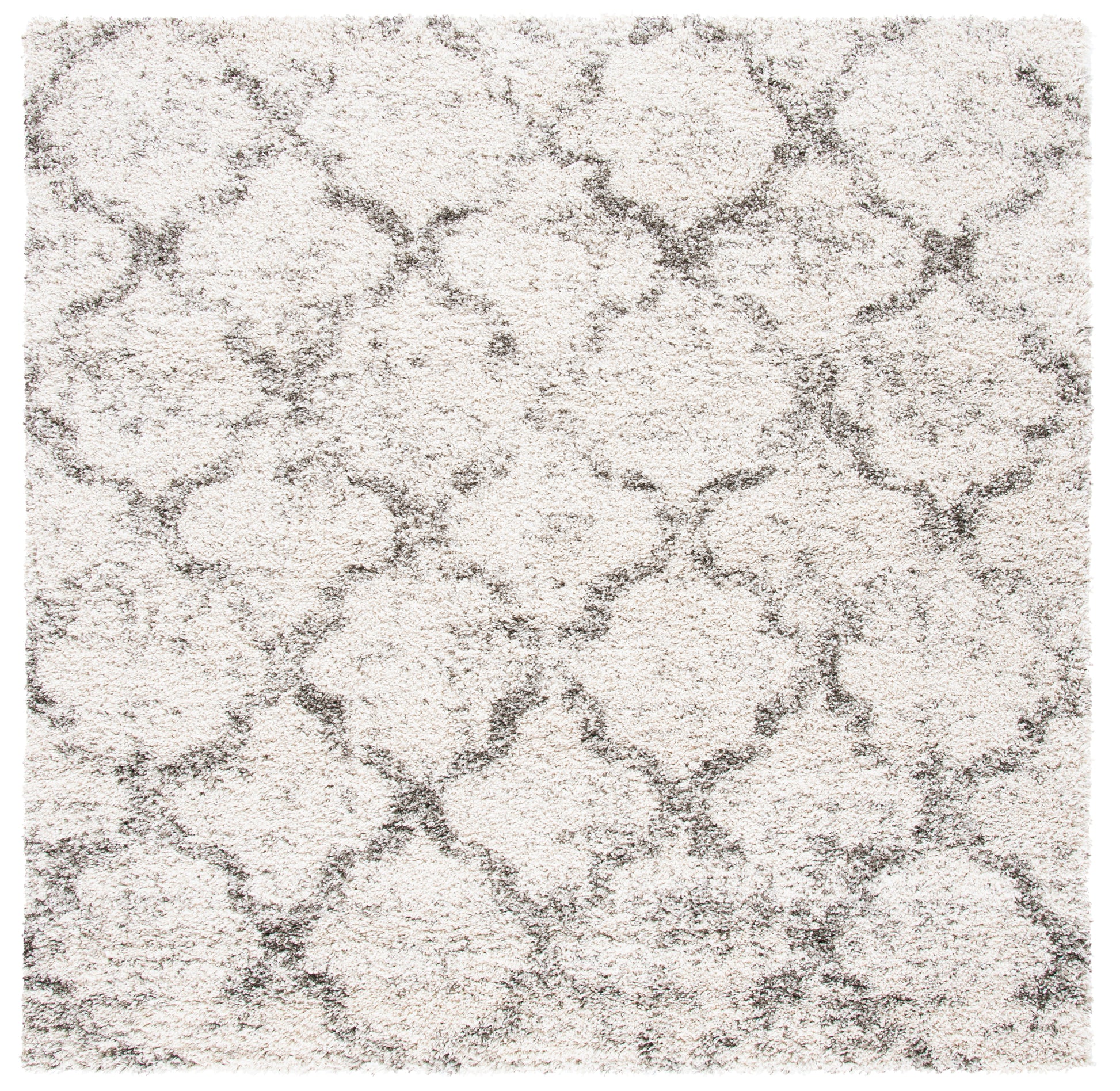 Safavieh Hudson Shag Sgh269A Ivory/Grey Area Rug