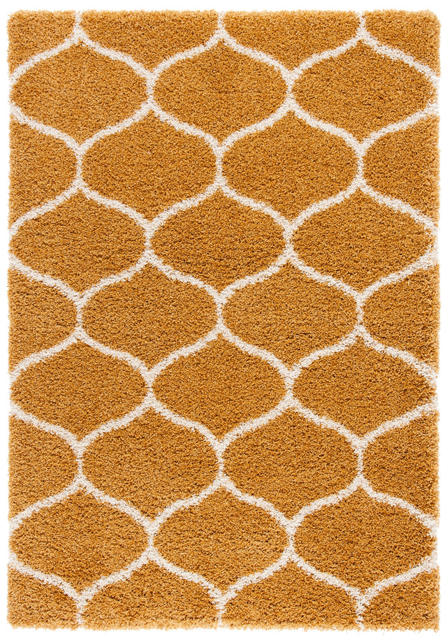 Safavieh Hudson Shag Sgh280E Gold/Ivory Rugs.