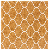 Safavieh Hudson Shag Sgh280E Gold/Ivory Area Rug