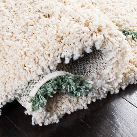 Safavieh Hudson Shag Sgh280H Ivory/Green Rugs.