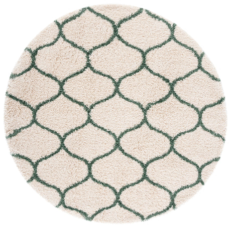 Safavieh Hudson Shag Sgh280H Ivory/Green Rugs.