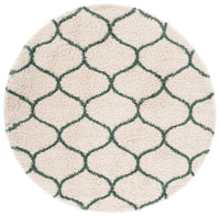 Safavieh Hudson Shag Sgh280H Ivory/Green Area Rug