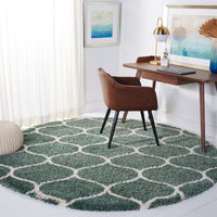 Safavieh Hudson Shag Sgh280X Light Green/Ivory Area Rug