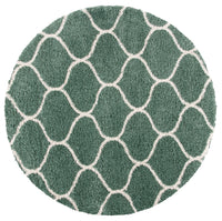 Safavieh Hudson Shag Sgh280X Light Green/Ivory Area Rug