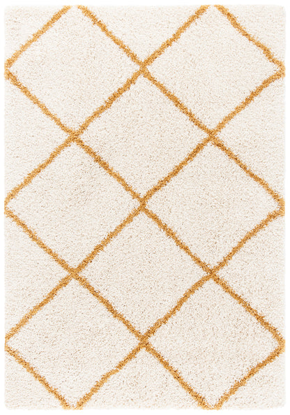 Safavieh Hudson Shag Sgh281E Ivory/Gold Area Rug