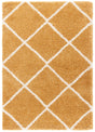 Safavieh Hudson Shag Sgh281F Gold/Ivory Rugs.