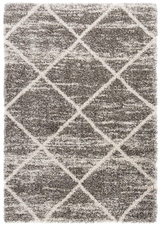 Safavieh Hudson Shag Sgh281K Distressed Grey/Ivory Area Rug