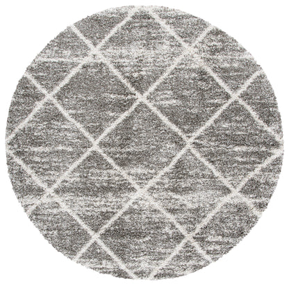 Safavieh Hudson Shag Sgh281K Distressed Grey/Ivory Area Rug