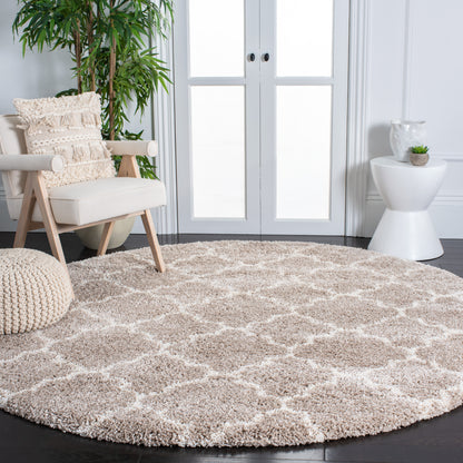 Safavieh Hudson Shag Sgh282F Beige/Ivory Area Rug