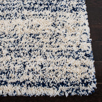 Safavieh Hudson Shag Sgh295A Ivory/Navy Area Rug