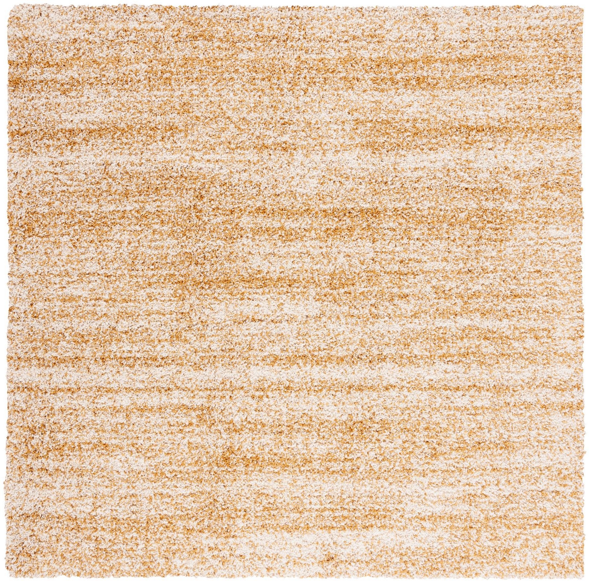 Safavieh Hudson Shag Sgh295G Ivory/Gold Area Rug