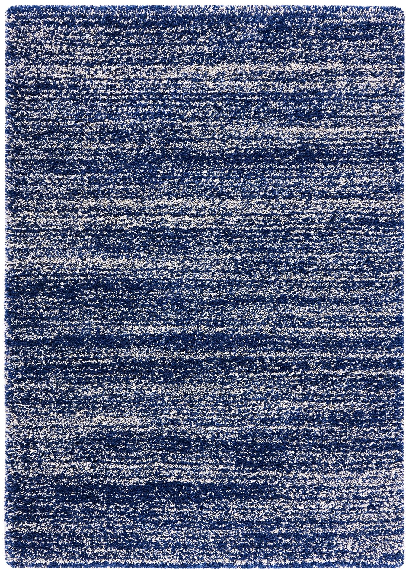 Safavieh Hudson Shag Sgh295N Navy/Ivory Area Rug