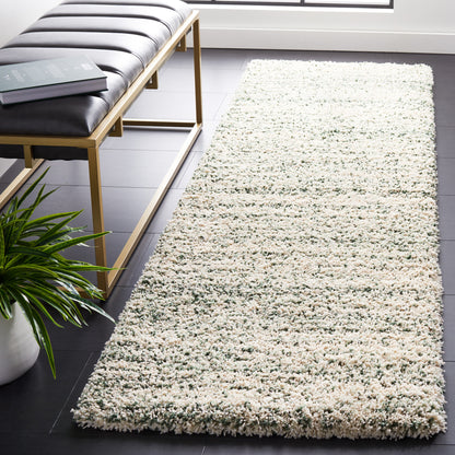 Safavieh Hudson Shag Sgh295X Ivory/Green Area Rug