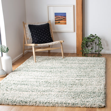 Safavieh Hudson Shag Sgh295X Ivory/Green Rugs.