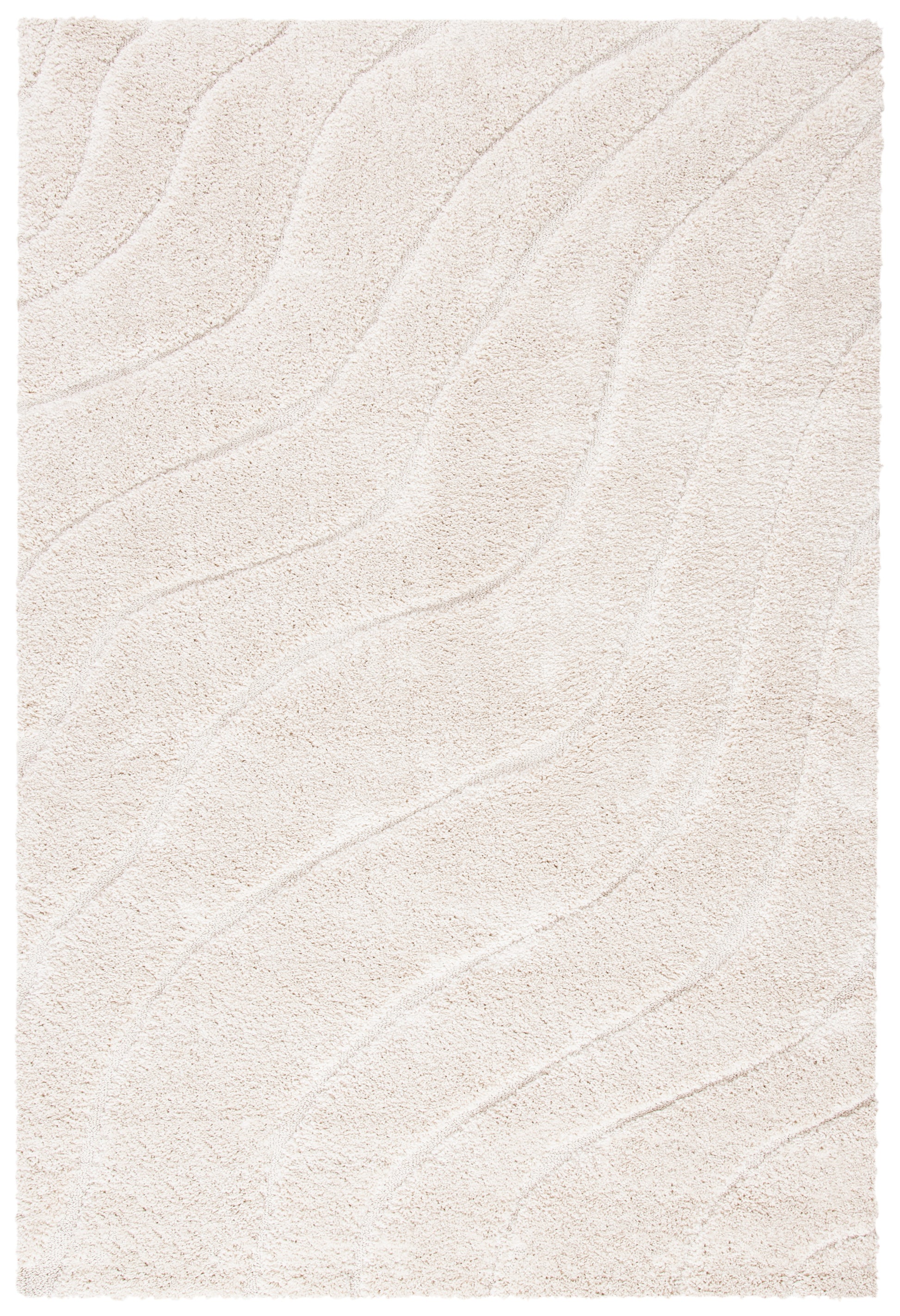 Safavieh Shag Sgl472 Creme/Creme Area Rug