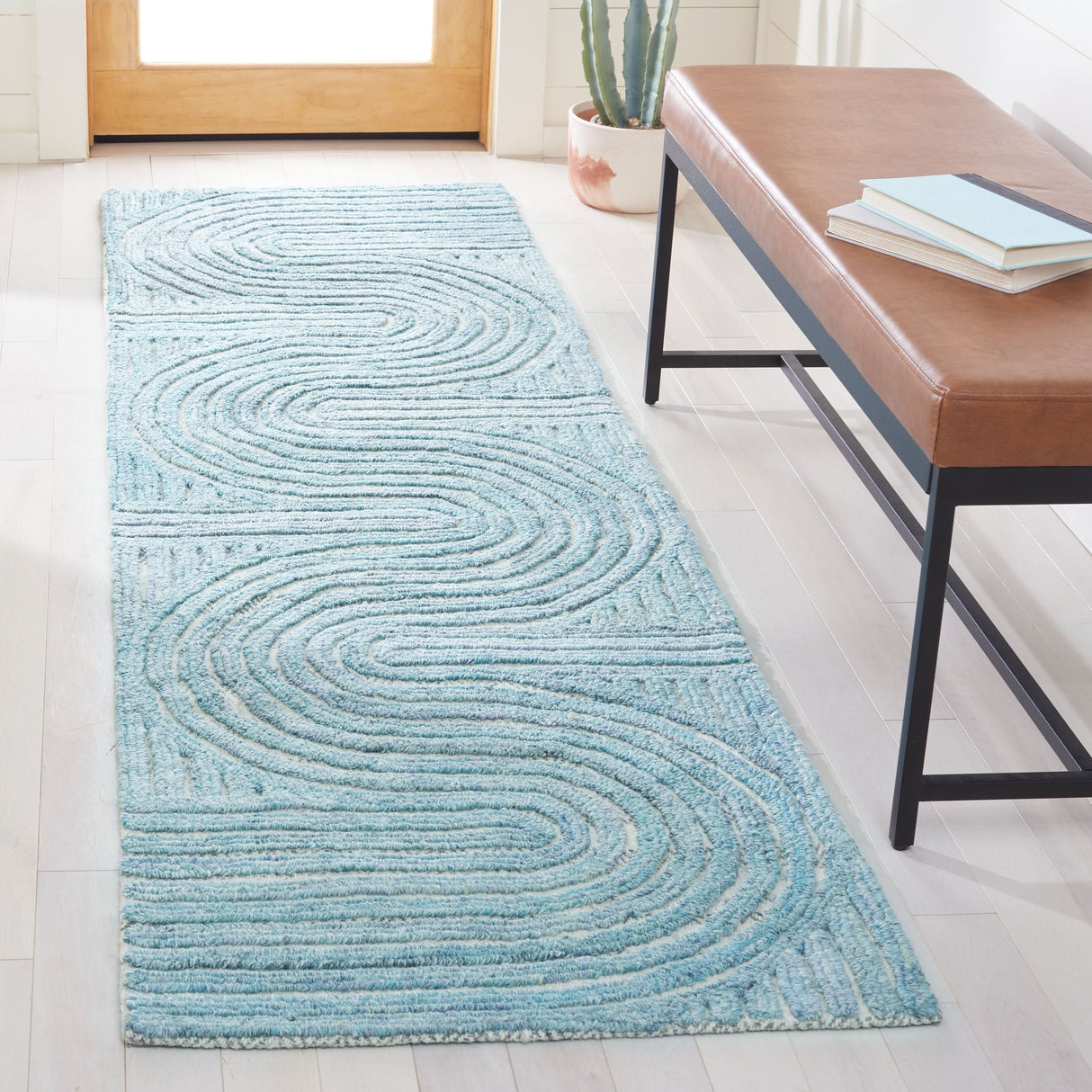 Safavieh Southampton Sha301M Blue Rugs.