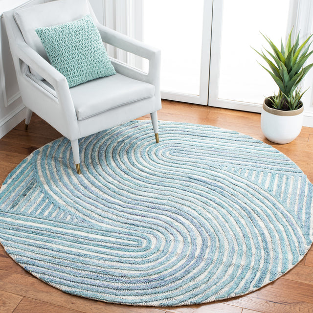 Safavieh Southampton Sha301M Blue Rugs.