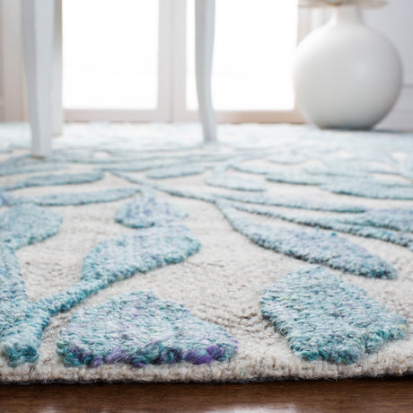 Safavieh Southampton Sha302M Blue Rugs.