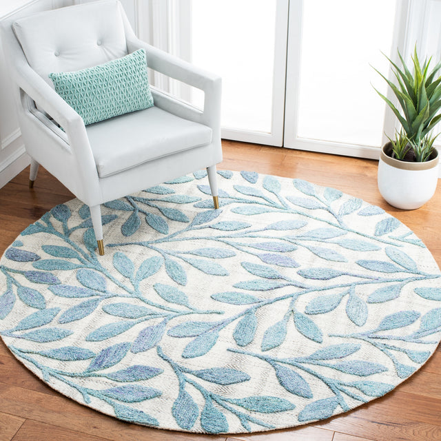 Safavieh Southampton Sha302M Blue Rugs.