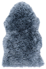 Safavieh Sheep Skin Shs121F Grey Rug.