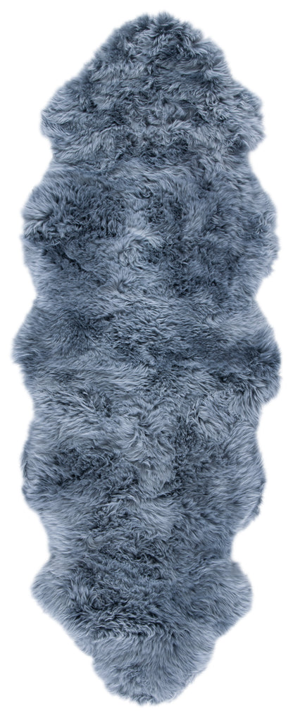 Safavieh Sheep Skin Shs121F Grey Area Rug