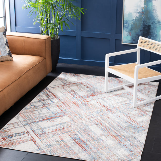 Safavieh Shivan Shv105P Ivory/Rust Rugs.