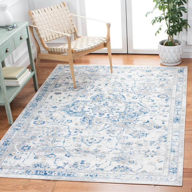 Safavieh Shivan Shv136M Ivory/Blue Rugs.