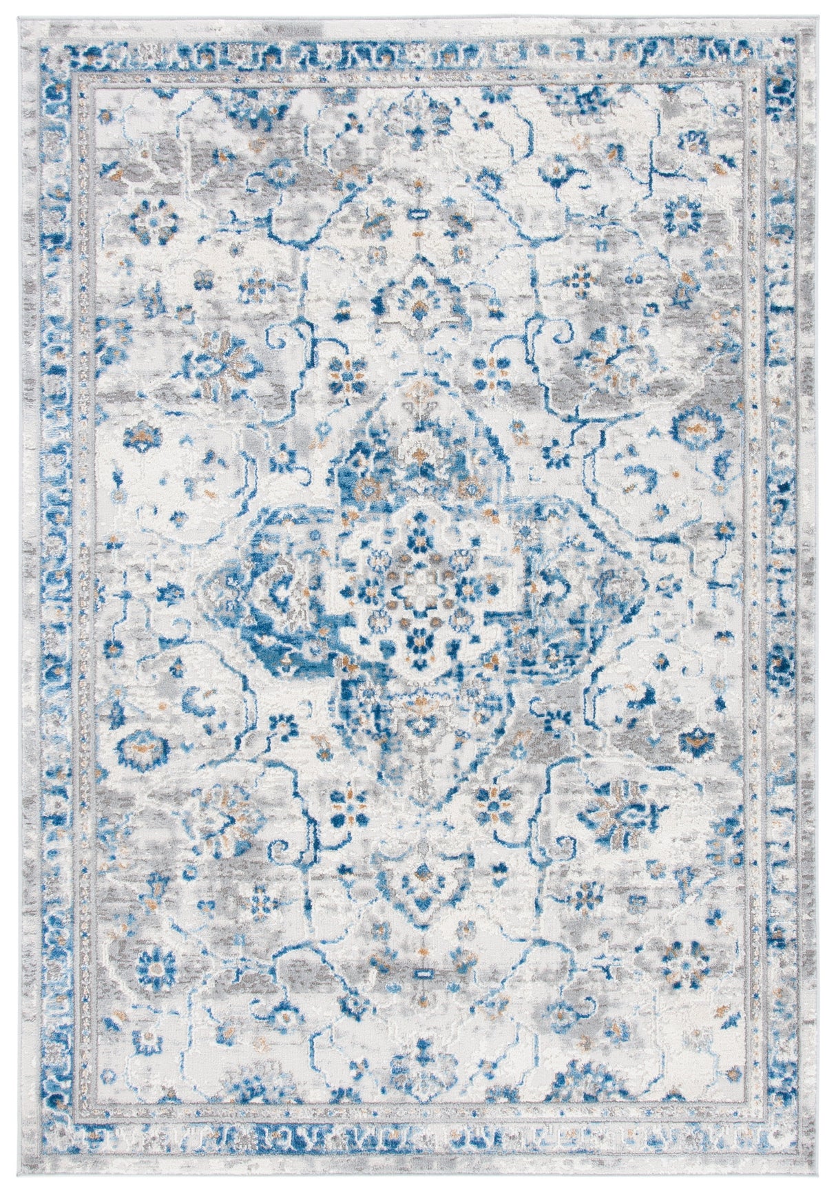 Safavieh Shivan Shv136M Ivory/Blue Rugs.