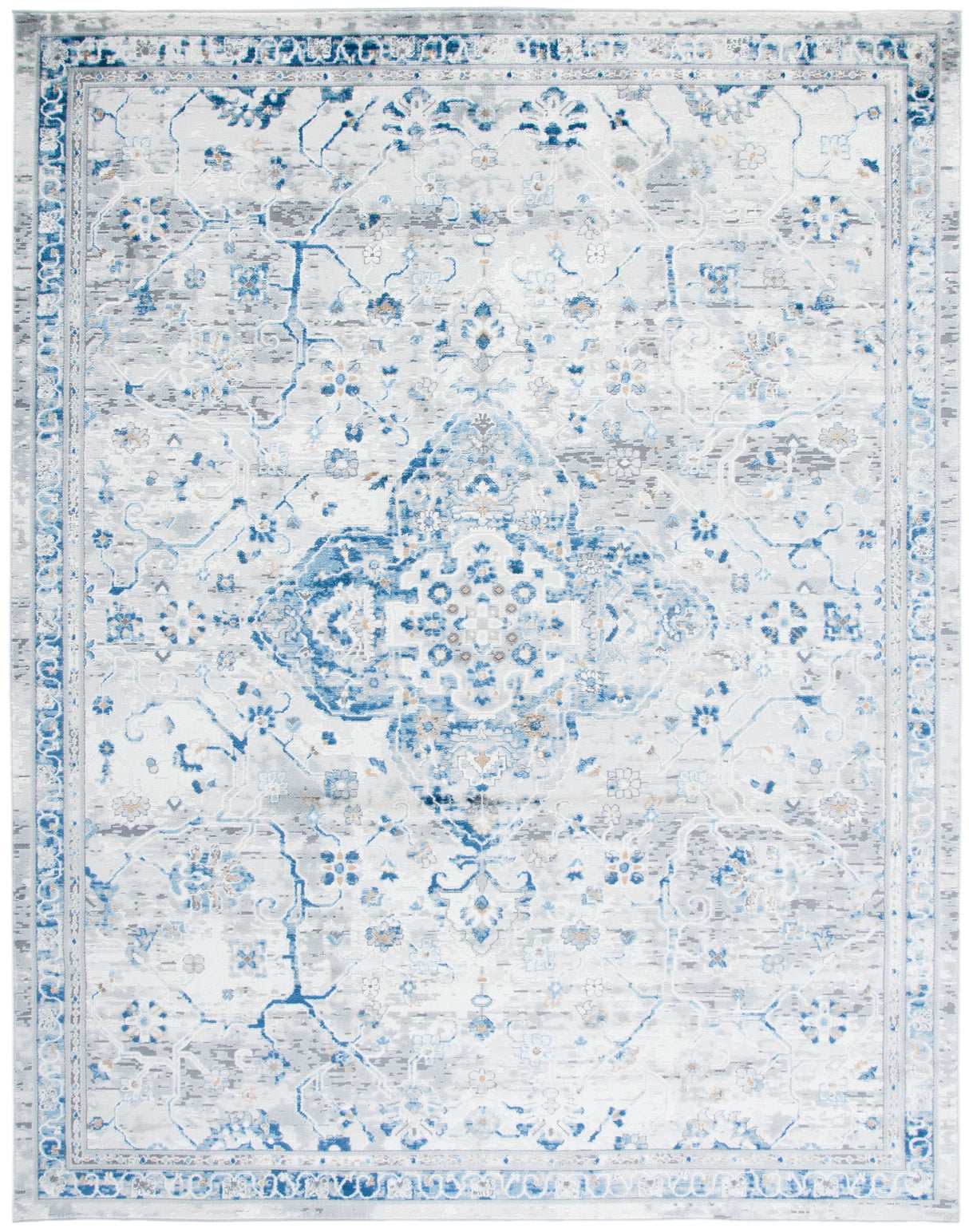 Safavieh Shivan Shv136M Ivory/Blue Rugs.