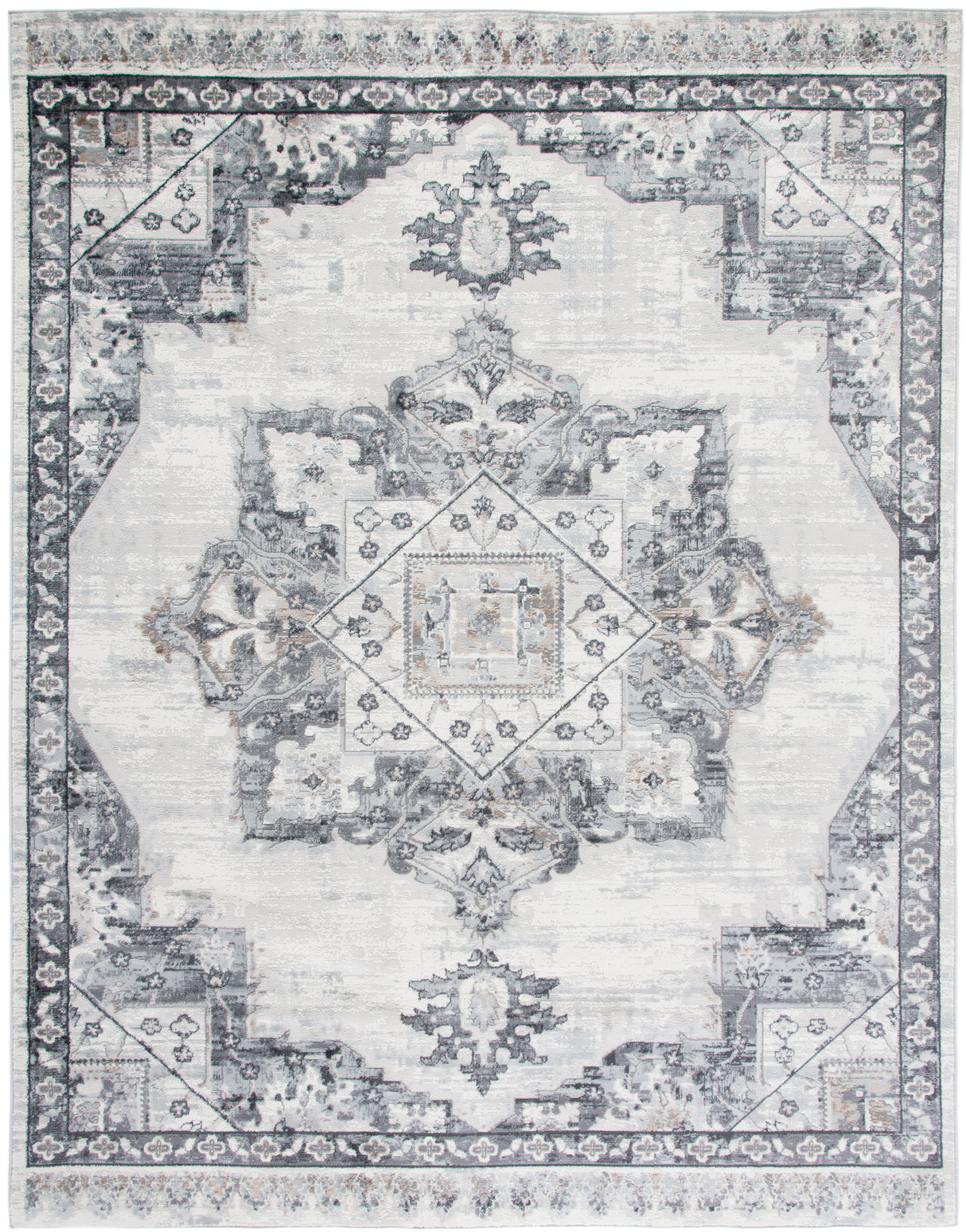 Safavieh Shivan Shv138F Ivory/Grey Rugs.