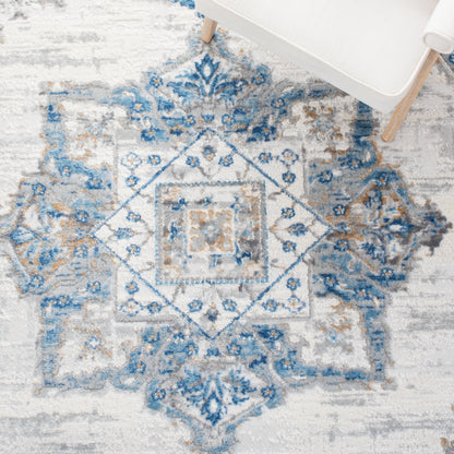 Safavieh Shivan Shv138M Ivory/Blue Area Rug