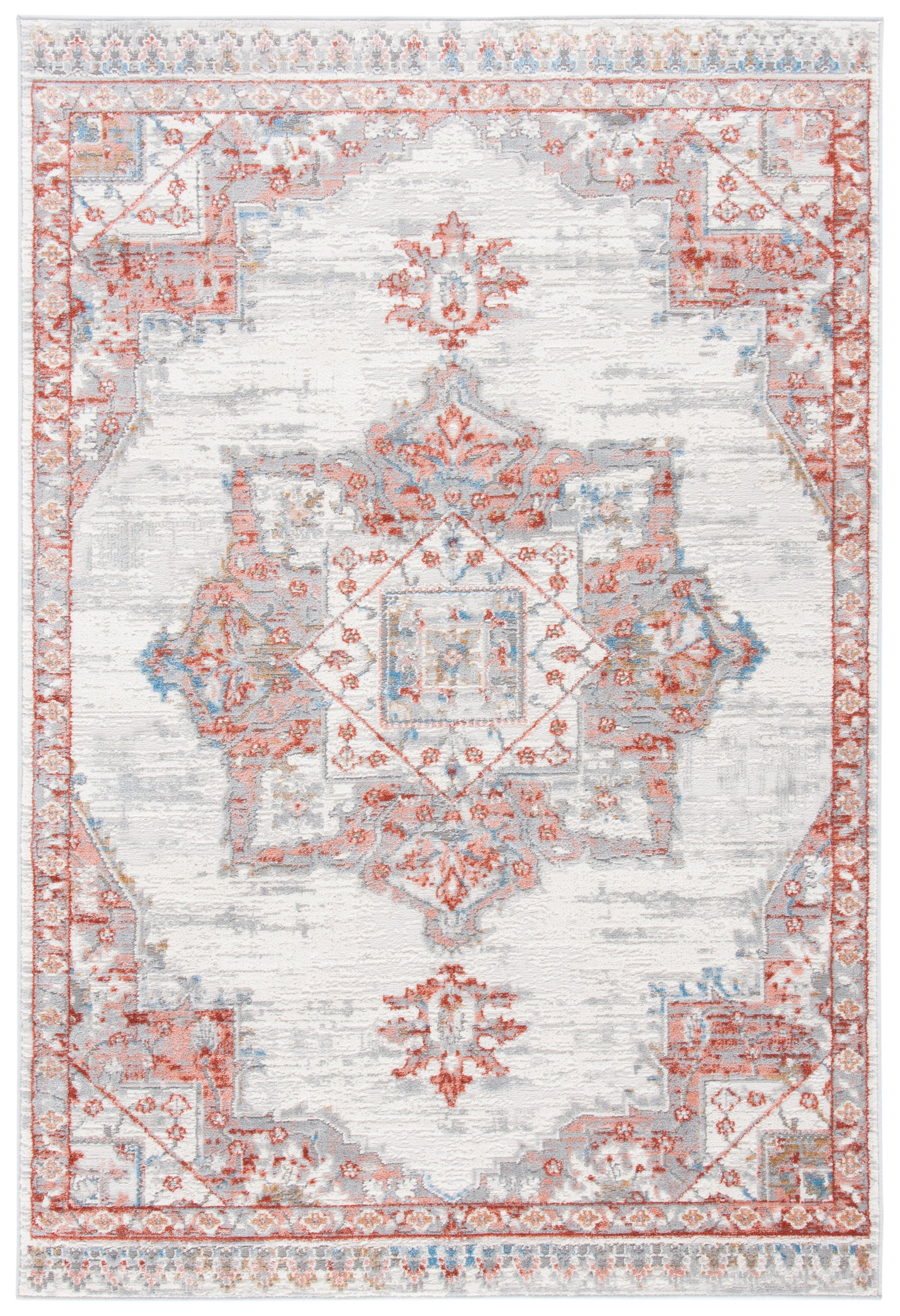 Safavieh Shivan Shv138P Ivory/Rust Area Rug