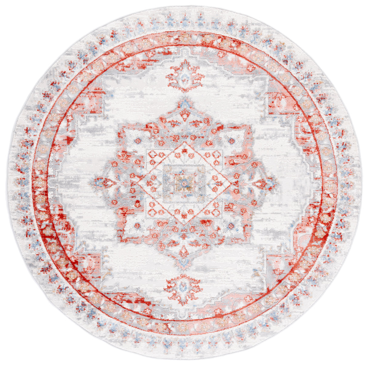 Safavieh Shivan Shv138P Ivory/Rust Rugs.