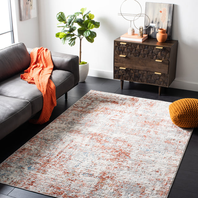 Safavieh Shivan Shv166P Ivory/Rust Rugs.