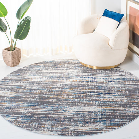 Safavieh Shivan Shv191M Light Grey/Blue Rug.