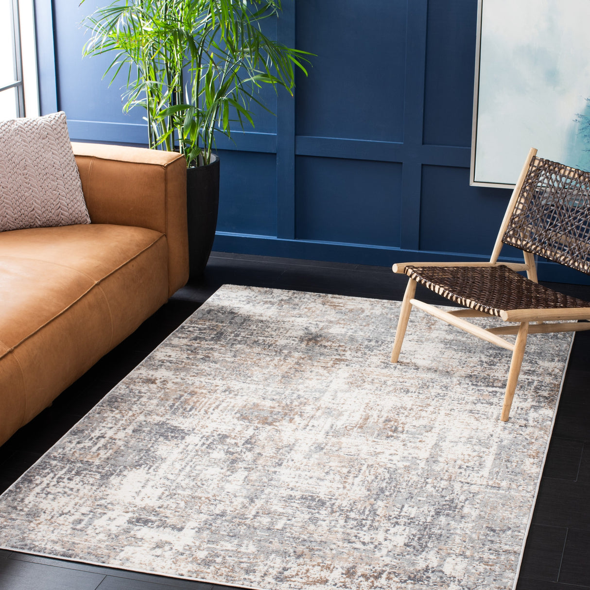 Safavieh Shivan Shv195F Ivory/Grey Rugs.