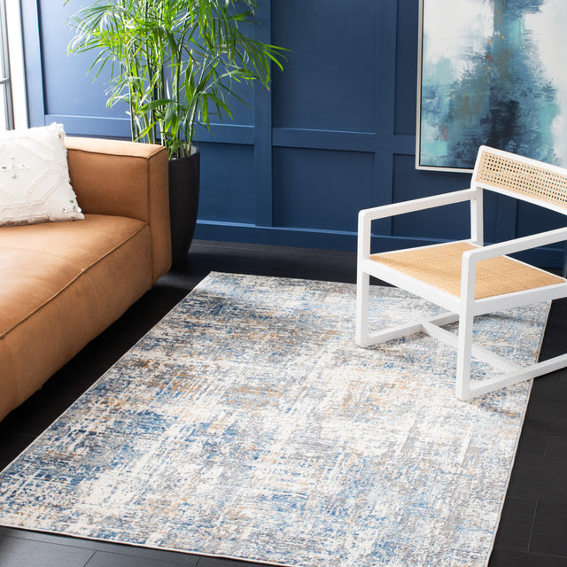 Safavieh Shivan Shv195M Ivory/Blue Rugs.
